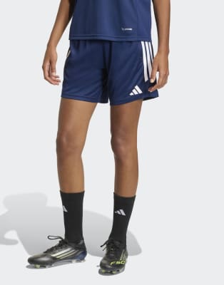adidas Performance - Tiro26 League - Trainingsshorts in Team Navy Blue 2 Weiß-Blau