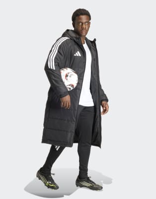 Adidas Noir Doudoune Longue Tiro 26 - Image 3