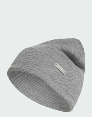 adidas performance adidas performance Tonal beanie in medium grey heather