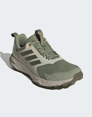 adidas performance Tracefinder trail running shoes in green