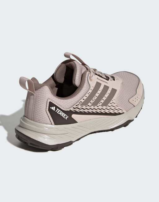 adidas performance Tracefinder trail running shoes in wonder taupe / trace brown, 7 of 7