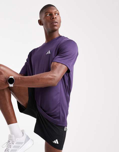 adidas performance Training essentials holiday pack tee in aurora plum