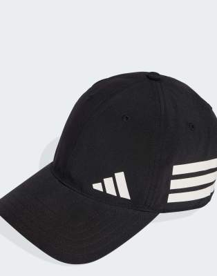 adidas Performance - Training Essentials - Kappe in Schwarz / Weiß mit den 3 Streifen