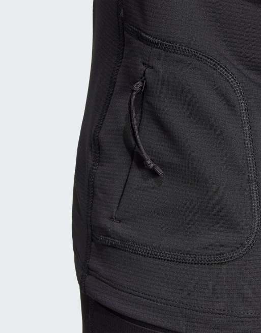 adidas performance – Ultimate Running – Svart t-shirt med långa ärmar och reflex, 3 av 4