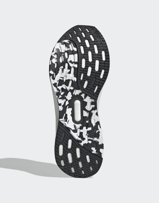 adidas performance - Ultraboost 5 - Sneakers in wit, zwart en zilver, 3 van 4