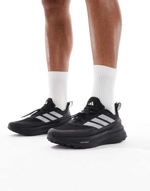 adidas Performance - Ultraboost 5 TR - Sorte sko med metallisk sølvfarvede detaljer