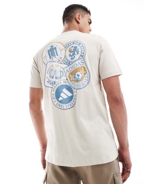 adidas performance - WIESN - T-shirt beige - view 1