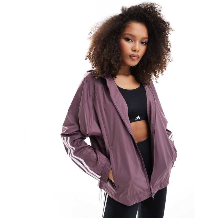 Windbreaker purple sales
