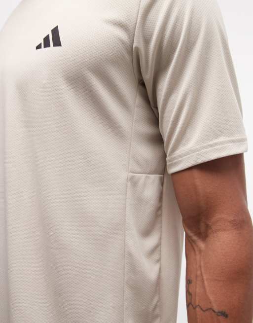 adidas Performance - Workout Essentials Base - Camiseta color crema, 5 de 5