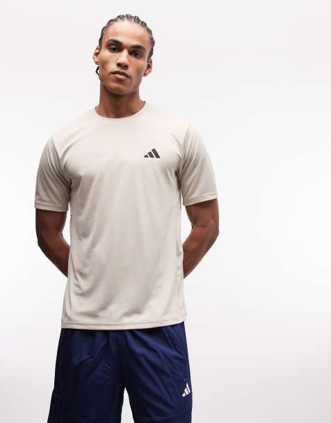 adidas Performance - Workout Essentials Base - T-shirt - Crème - view 1