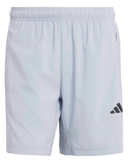 adidas performance Workout essentials base woven short in light grey, 5 of 5