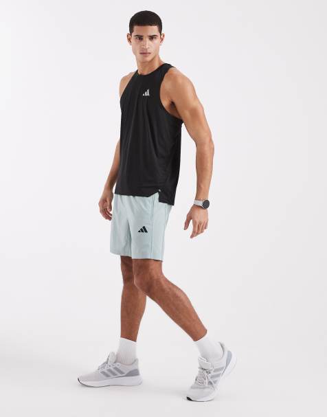 adidas performance Workout essentials base woven short in wonder sage - view 1