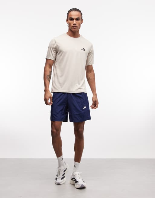 adidas Performance - Workout Essentials - Cremehvid basis-T-shirt, 2 af 5