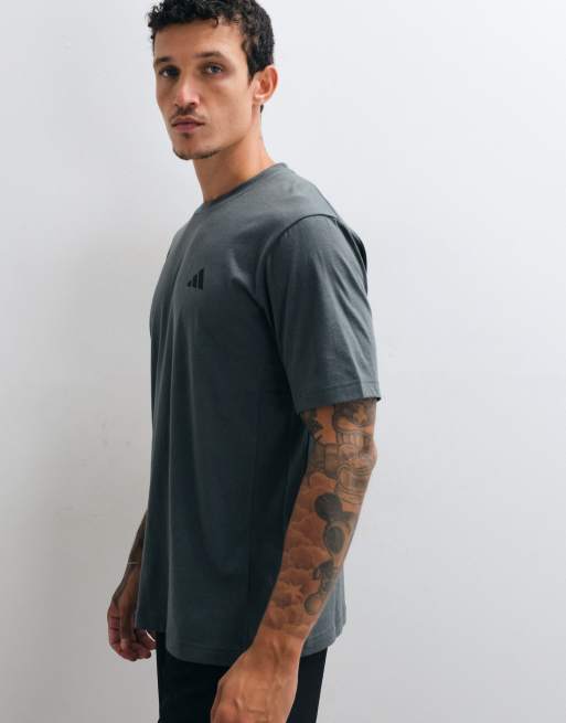 adidas performance Workout essentials feelready t-shirt in legend ivy, 5 of 5