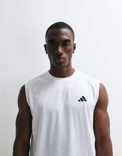 adidas Performance – Workout Essentials – Feelready – Vit, ärmlös t-shirt - view 1