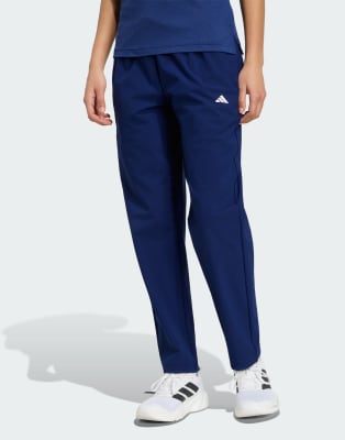 Adidas Femme Bleu Pantalon De Jogging Workout Essentials - Image 2