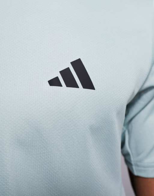 adidas Performance - Workout Essentials - Salviegrøn basis-T-shirt, 5 af 5