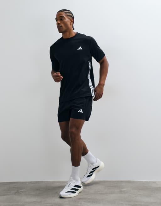 adidas Performance - Workout Essentials - Sorte basisshorts i vævet materiale, 3 af 5