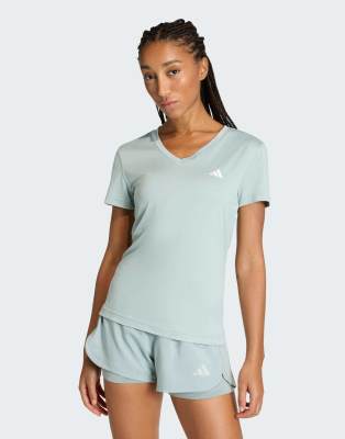 adidas Performance - Workout Essentials - T-Shirt in Wonder Sage-Grün