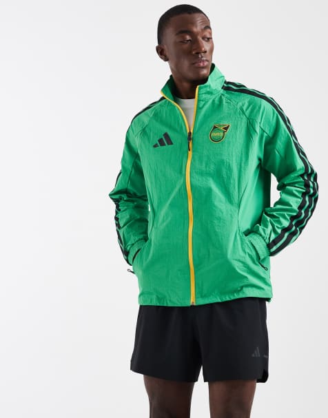 adidas Performance x Bob Marley - Jamaica - Veste domicile - Vert vif - view 1