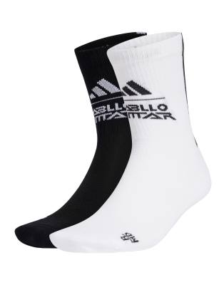 adidas Performance X Pablo Vittar - Socken in Schwarz und Weiß