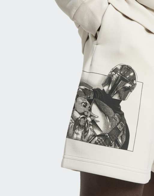 adidas Performance x Star Wars The Mandalorian - Short - Écru, 3 de 4