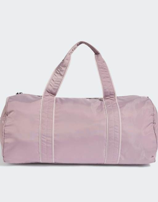 adidas Performance yoga duffle bag in preloved fig / ice purple, 4 of 4