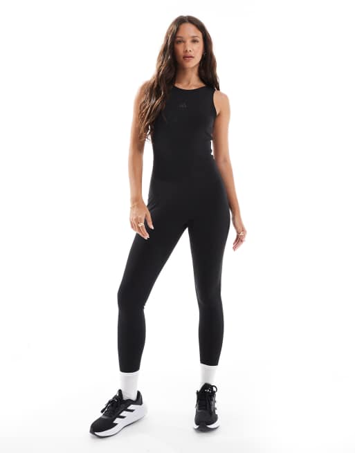 adidas performance Yoga motion bodysuit in black