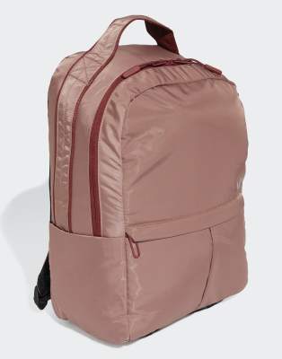 adidas Performance - Yoga-Rucksack in Warm Clay und Preloved Ruby-Braun