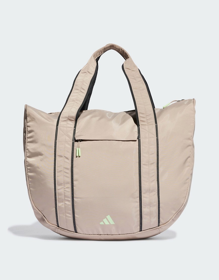 adidas Performance yoga tote bag in neutral