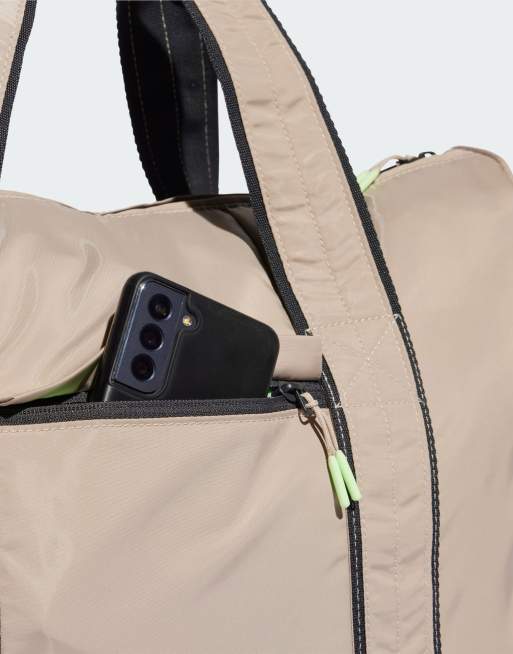 adidas Performance Yoga Tote tas in naturel