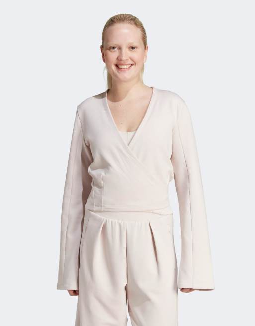 adidas Performance - Yogatop in roze