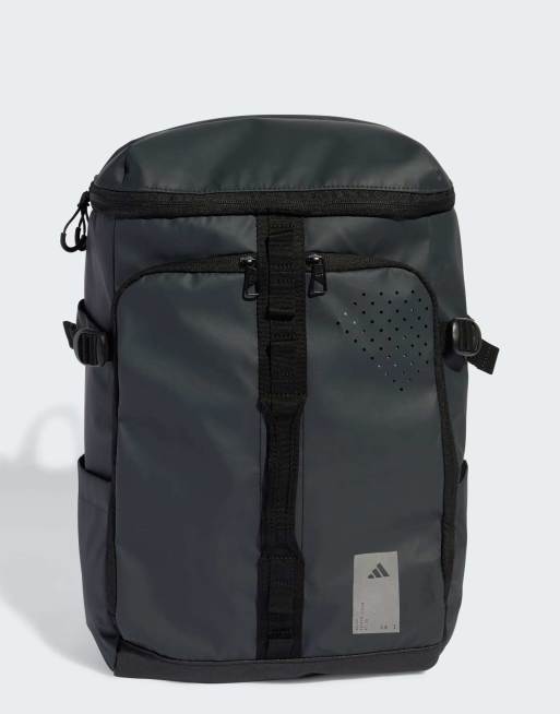 adidas Performance - Zaino ibrido color carbonio/nero/argento riflettente