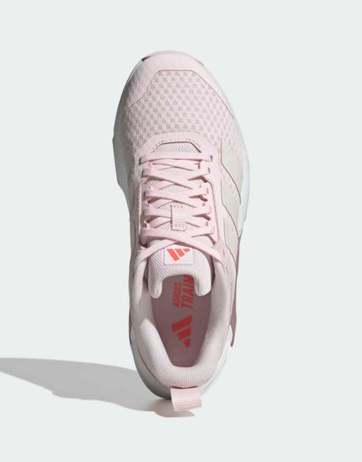 adidas Performance - Zapatillas de entrenamiento Dropset Control en rosa claro, 2 de 7