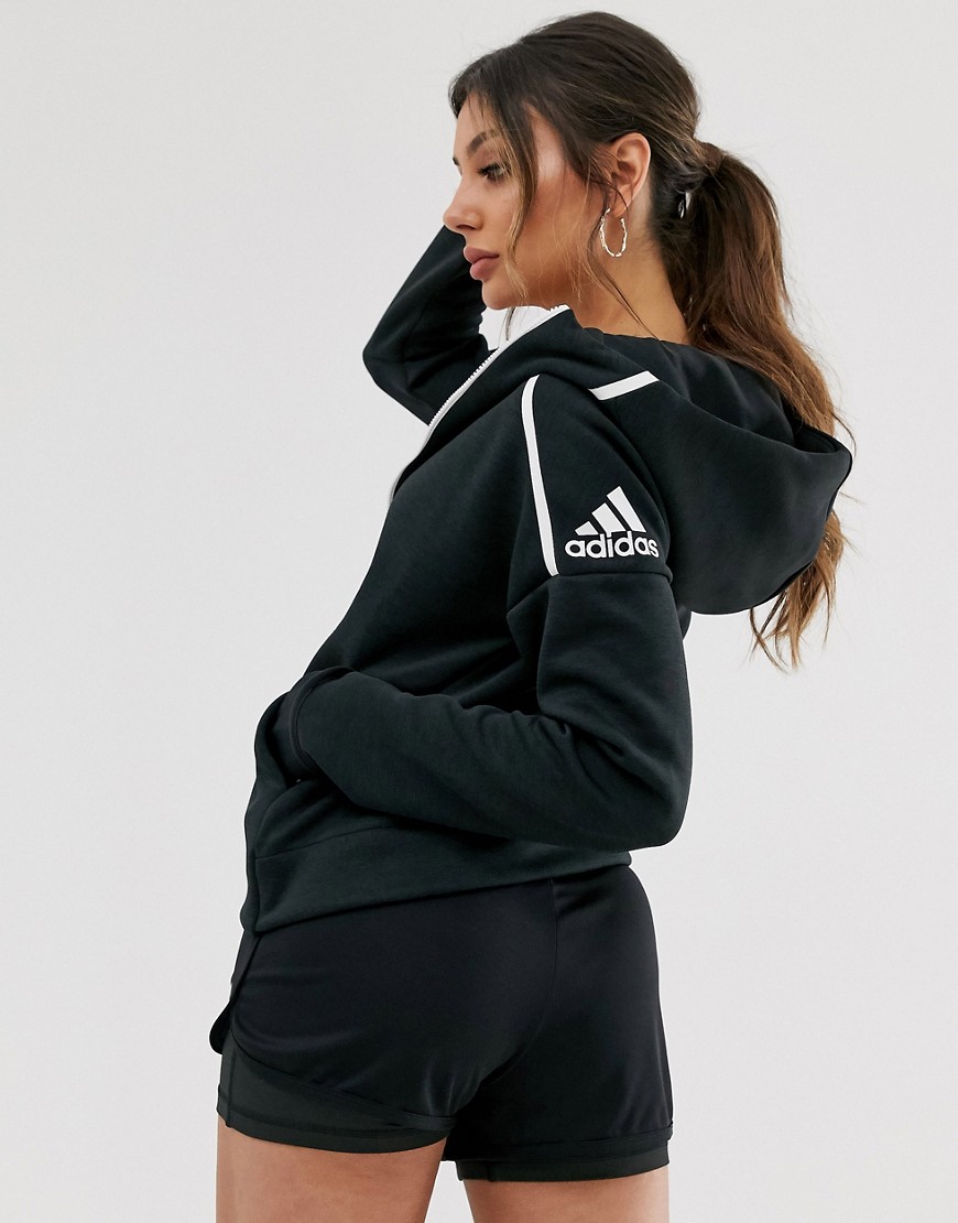 Adidas - Performance Z.N.E. - Fast Release hoodie-Zwart