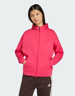 Adidas Donna Rose Felpa Con Cappuccio Da Z.n.e. - Immagine 3