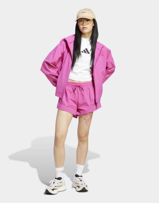 adidas performance – Z.N.E. – Fioletowe szorty z tkaniny, 4 z 4