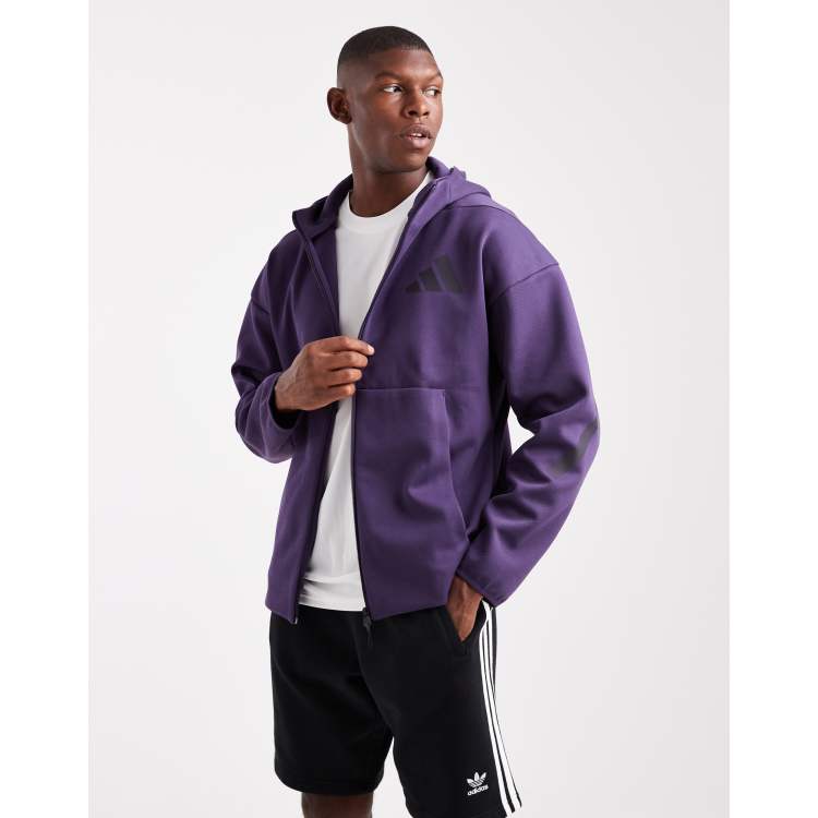 AA HARDWEAR フード付きジャケット パープル セットアイテム対象 AAHARDWEAR ダブルエー ハードウェア