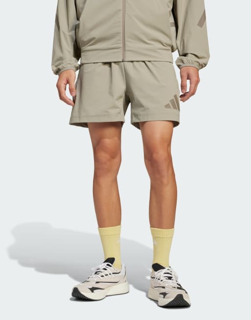 adidas Performance - Z.N.E. - Geweven short in putty beige