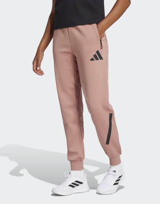 adidas Performance - Z.N.E. - Pantaloni color argilla