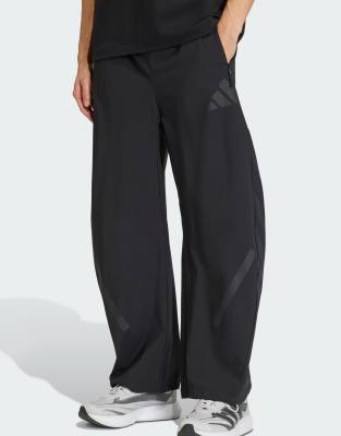 Adidas Uomo Noir Pantaloni Running Z.n.e. - Immagine 2
