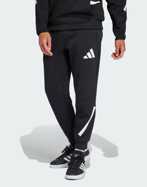 adidas performance Z.n.e. pants in black / white - view 1