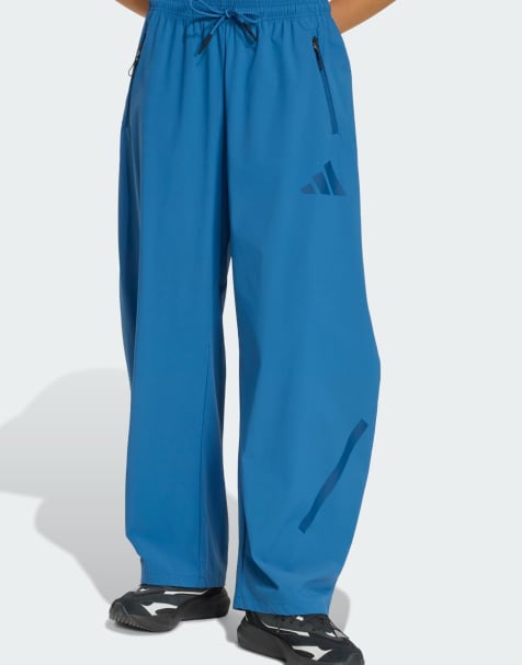 adidas Performance – Z.N.E. – Szaroniebieskie spodnie z tkaniny - view 1