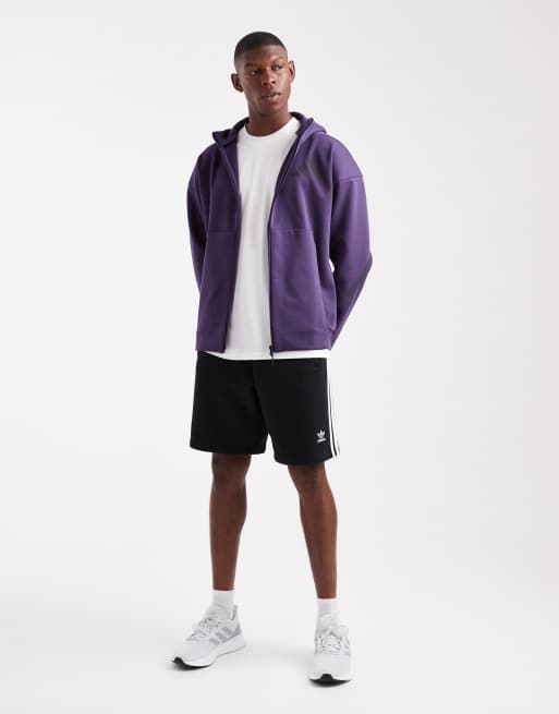 adidas Performance – Z.N.E. – Trainingsjacke in Aurora Plum mit Kapuze und Reißverschluss, 4 von 5
