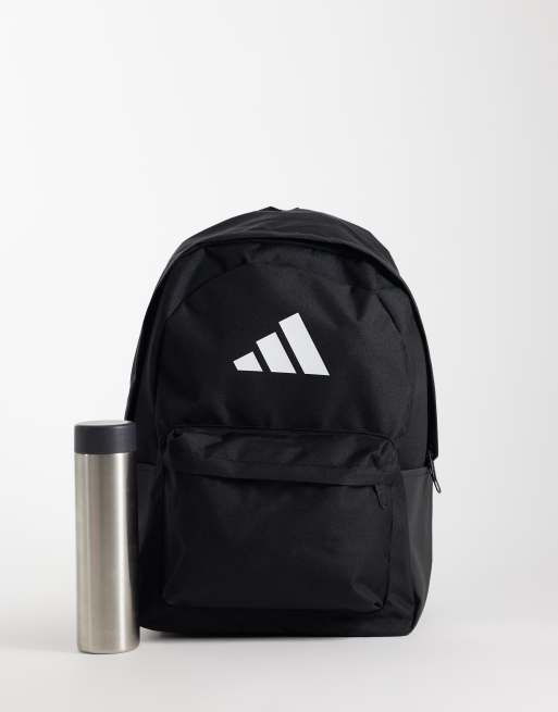 adidas Plecak treningowy z logo w kolorze czarnym, 2 z 4