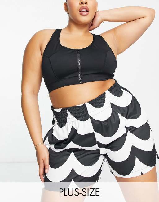 Plus size adidas short on sale sets