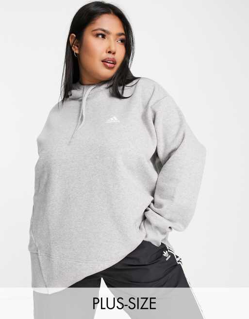 Adidas plus size clearance hoodie