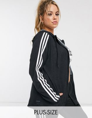 adidas side stripe hoodie