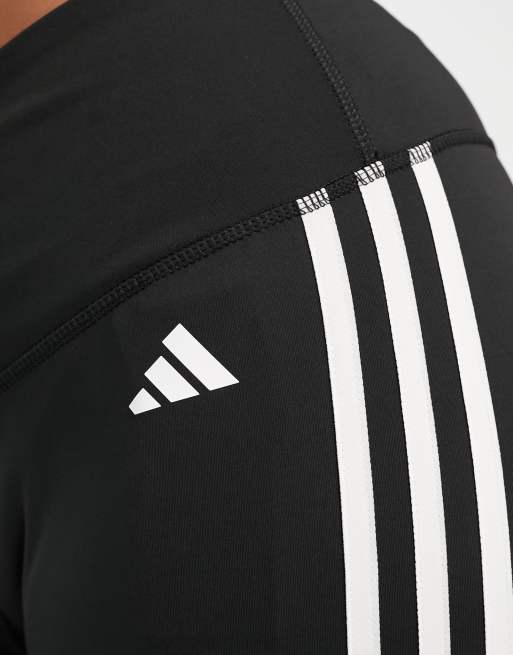 adidas Plus - Training - Train Essentials - Joggingbroek met 3-Stripes in zwart, 3 van 4