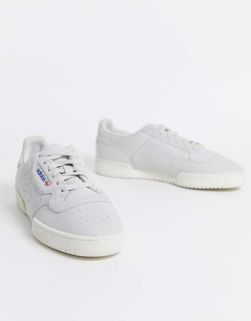 Adidas powerphase grey off on sale white